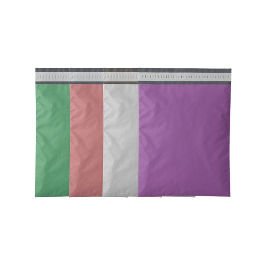 Cepsiz Renkli Kargo Poşeti Paketi - 35x45+5 - 400 Adet (4 Renk)