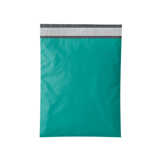 e-ticaret ve pazaryeri gönderileri için kullanılan cepsiz koyu yeşil kargo poşeti – dayanıklı yapısıyla ürünleri korur, canlı rengiyle dikkat çeker ve markanıza farklılık katar