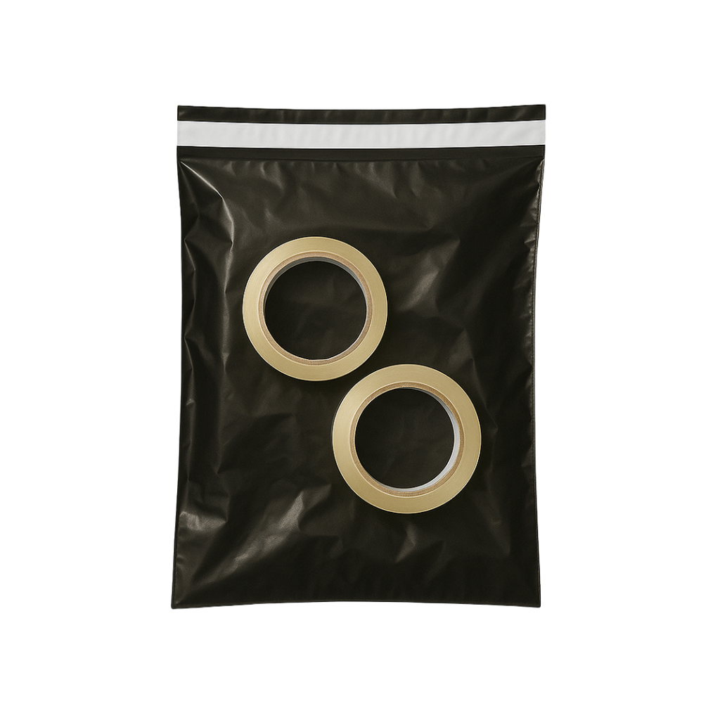 Dayanıklı siyah şeffaf kargo poşeti – su geçirmez yapısıyla ürünleri korur, e-ticaret gönderileri için idealdir. Hotmelt tutkallı bant güvenlik sağlar, çift yüzlü tasarımıyla bir tarafı siyah gizlilik, diğer tarafı şeffaf görünürlük sunar.