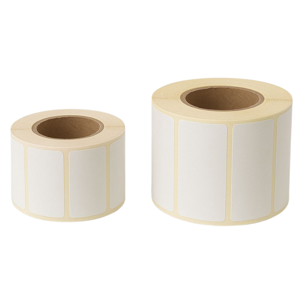 Eğitim kurumları için termal barkod etiketi – defter, kitap ve dosya etiketlemede pratik kullanım sunar.