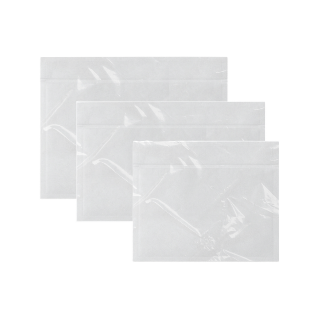 Profesyonel paketleme için fatura cebi – dayanıklı yapışkanı, şeffaf tasarımı ve su geçirmez yapısıyla belgelerinizi güvenle korur ve kolay erişim imkânı sunar.