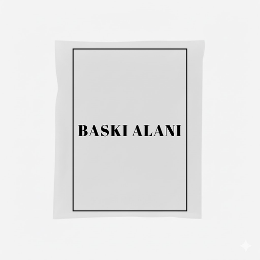 Kişiselleştirilebilir Marka Baskılı Buzlu Şeffaf Kargo Poşeti
